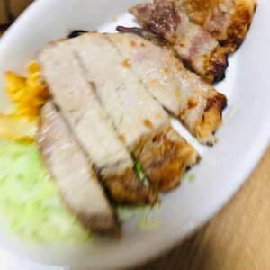 豚ロース塩麹しょうが焼き